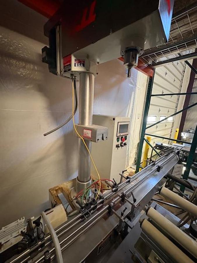 Used All-Fill Filling Machine/Single Head Auger & Conveyor Lift Mechanism