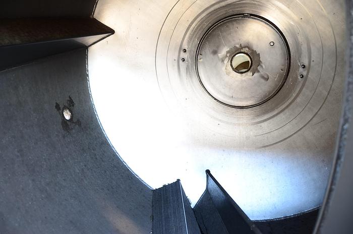 Used Heller 2000L Continuous Tumbler