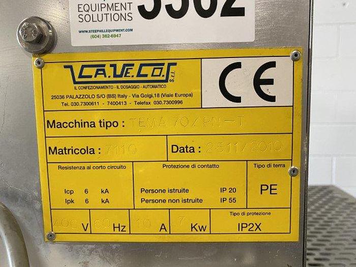 Used Ca.Ve.Co TEMA 70 Tray Thermosealer