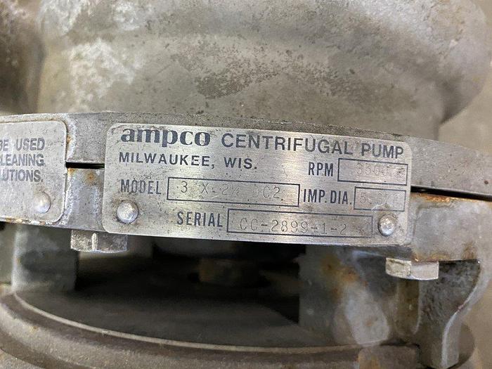 Used Ampco 3x2½ DC2 Centrifugal Pump