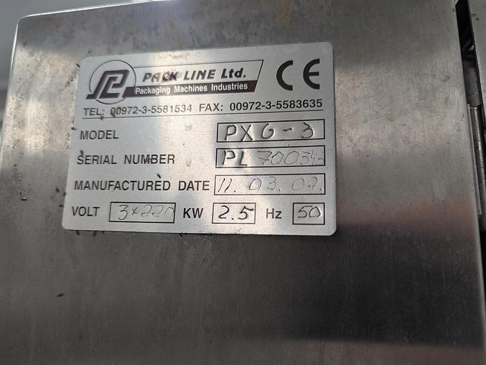 Used Packline 3-Lane Cup Filler