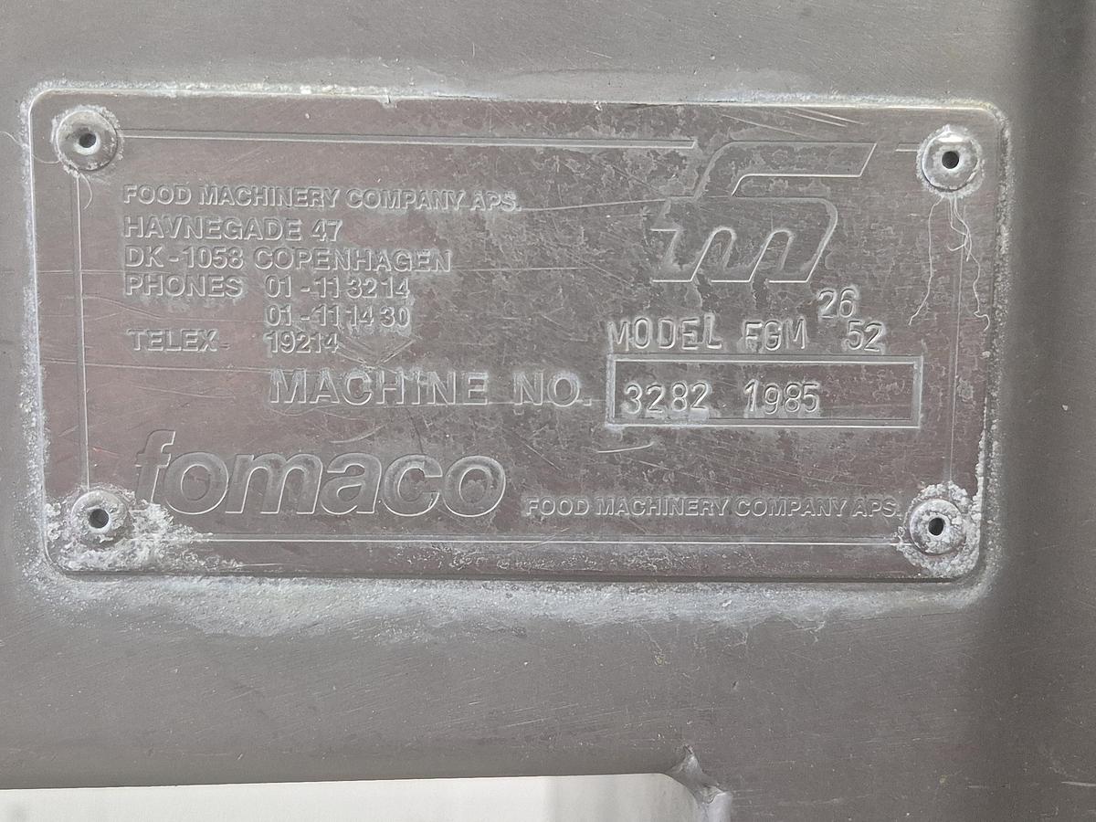 Used Fomaco FGM 26/52 Brine Injector