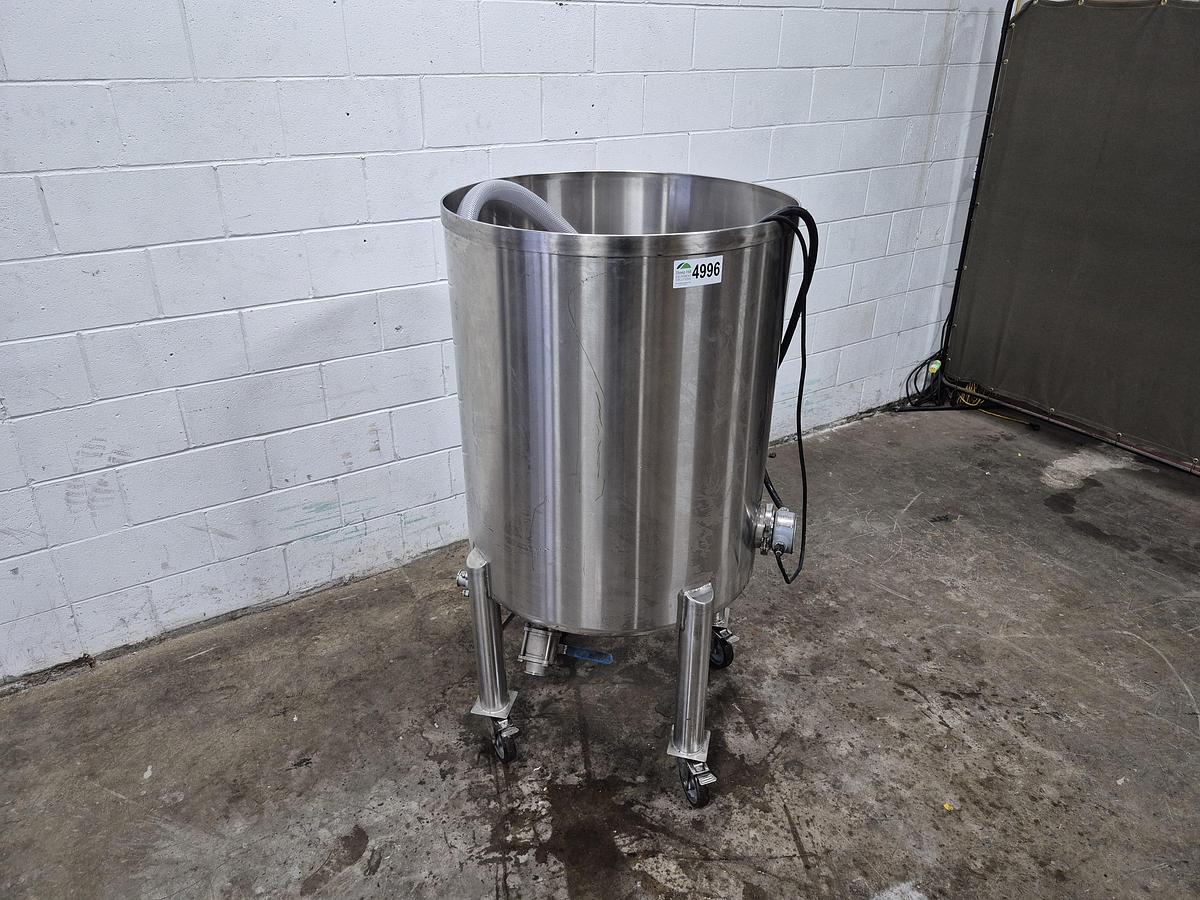 Used SS 100 Gallon Tank w/ Immersion Heater