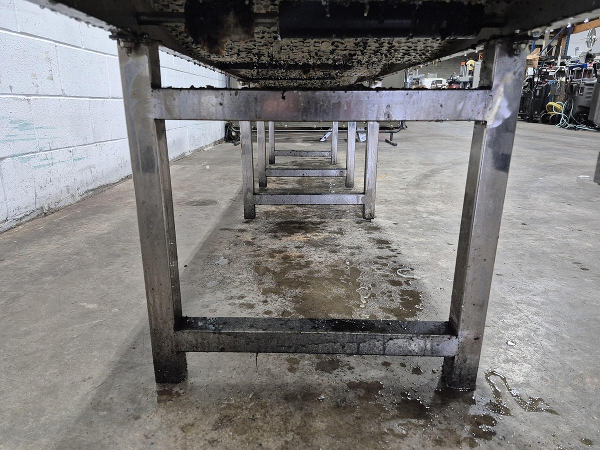 Used 9.5ft Flat Belt Conveyor