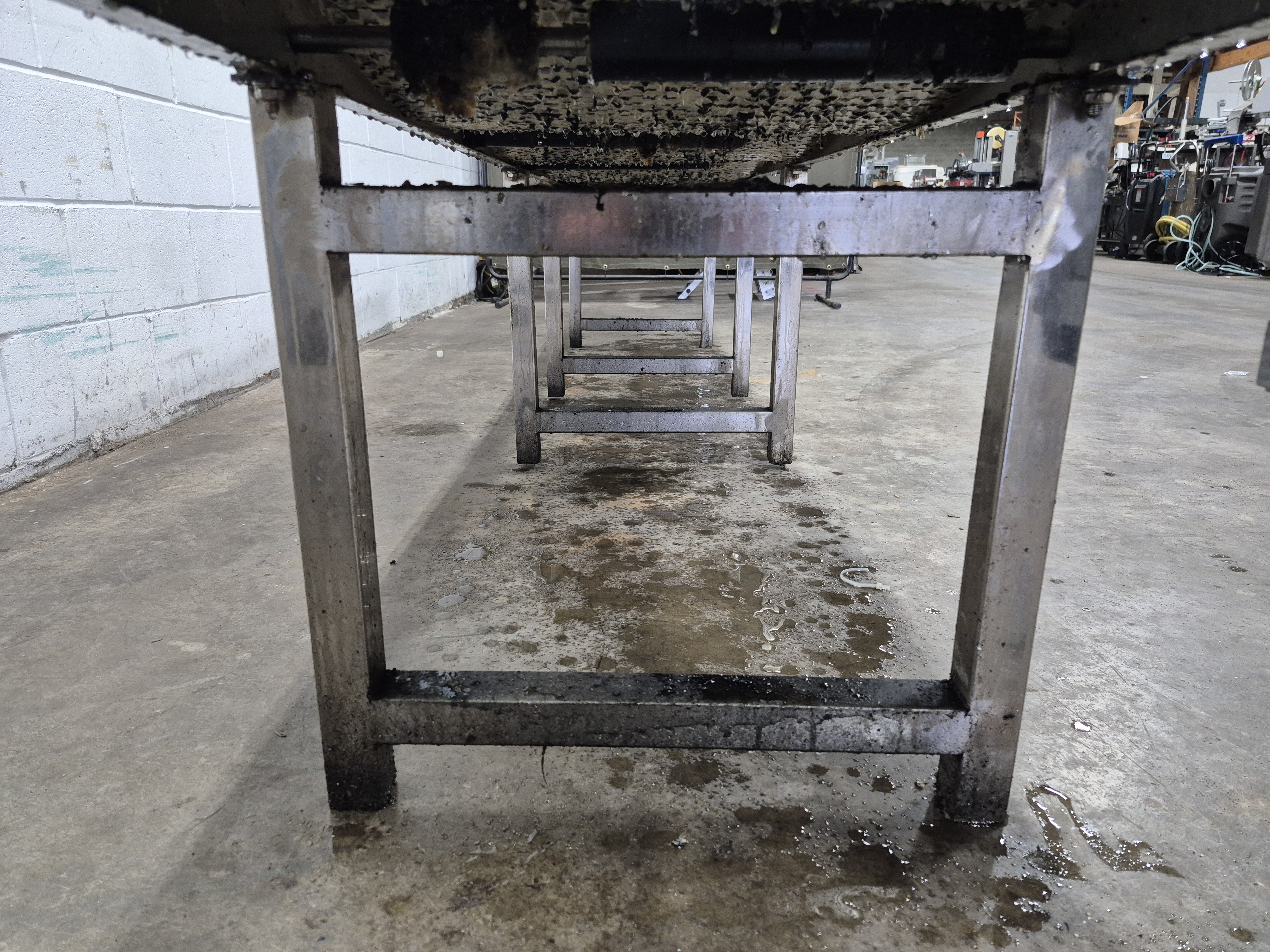 Used 9.5ft Flat Belt Conveyor