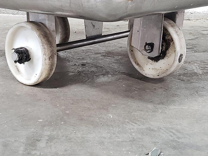 Used Stainless Steel 200L Meat Buggy