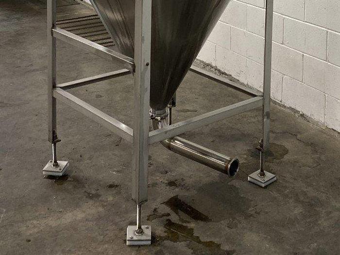 Used 200 Gal Cone-Bottom Holding Tank