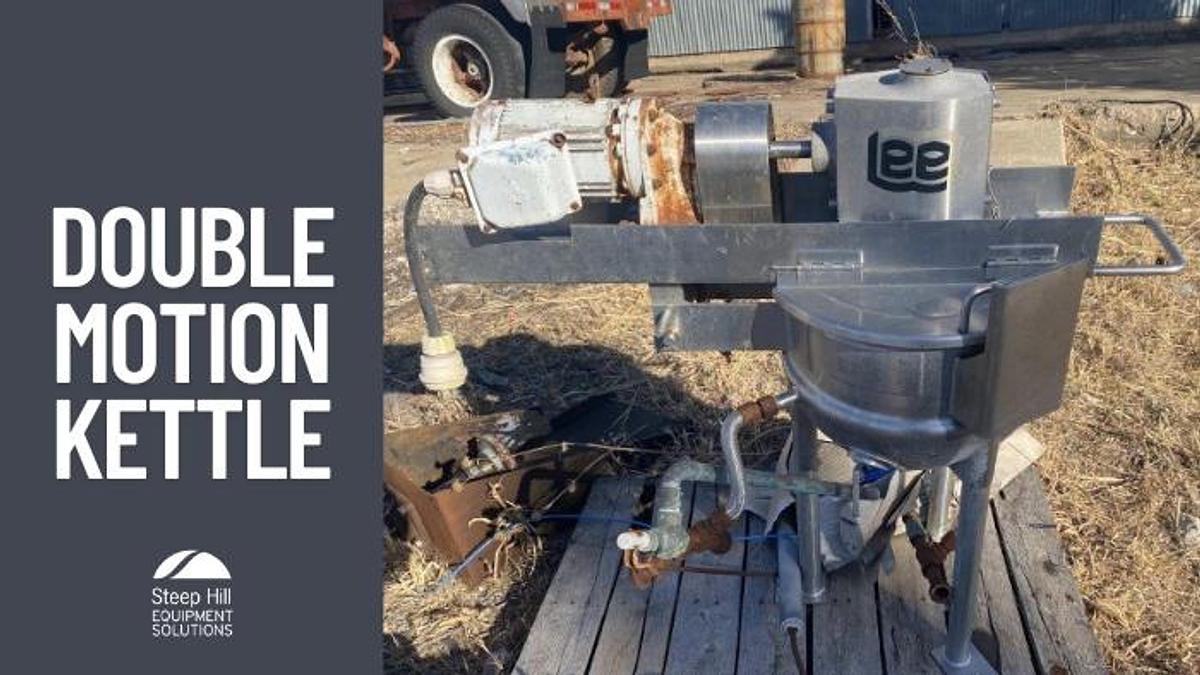 Used Lee 10D9MT Double Motion Kettle