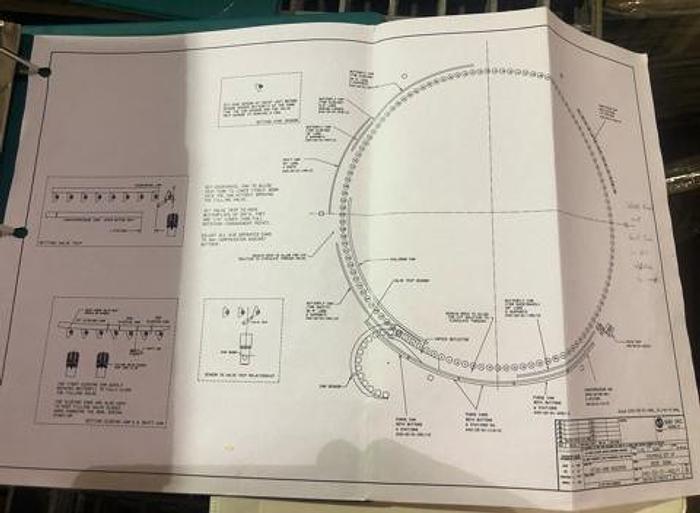Used KHS Innofill 124 Valve Can Filler with Pneumatic Scale Seamer