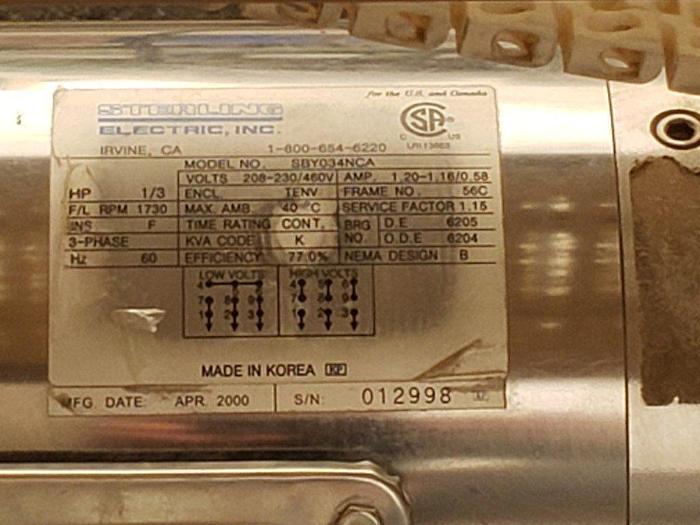 Used FMA 5' Modular Belt Conveyor