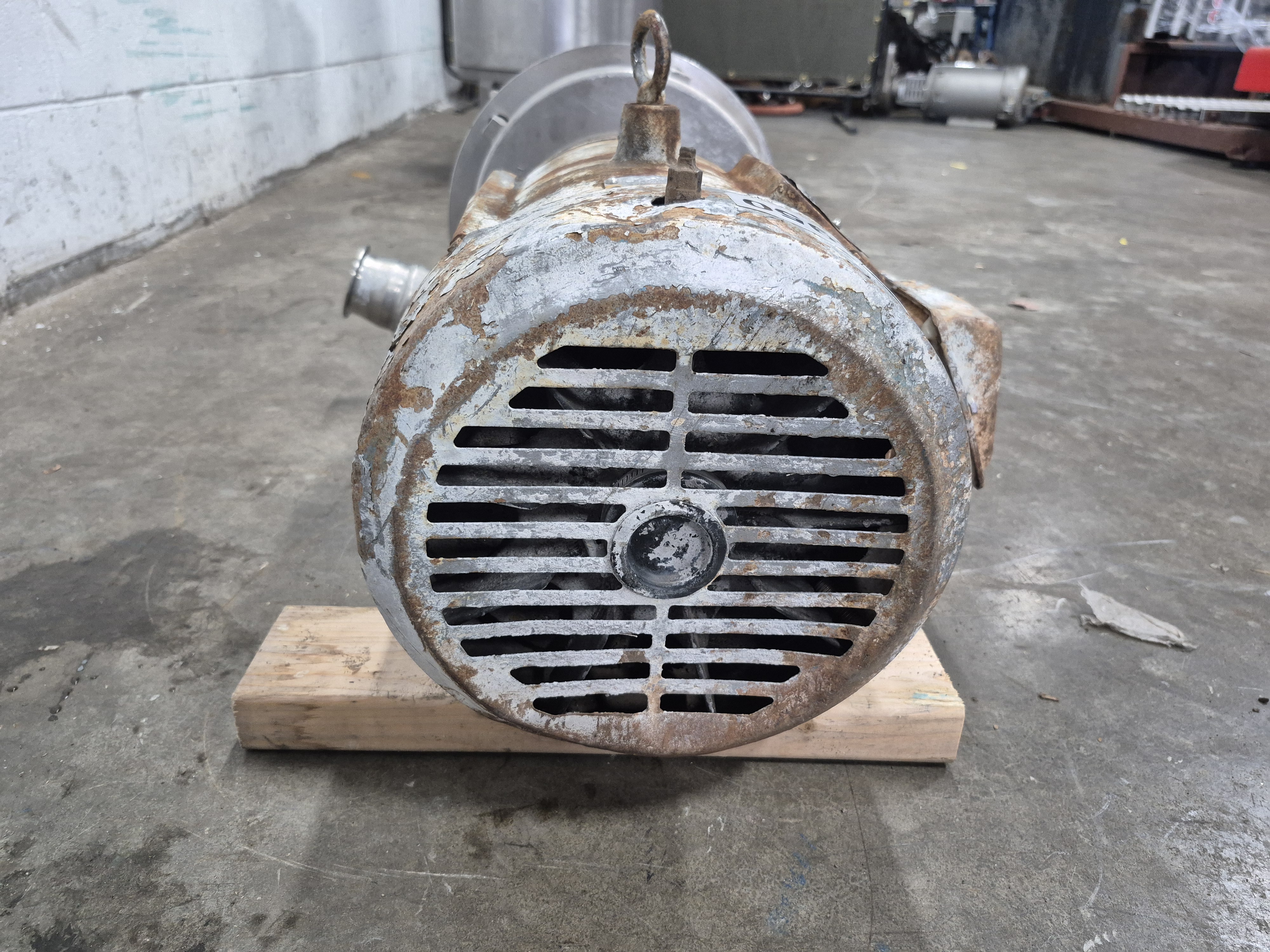 Used SS Centrifugal Pump with 10 HP Motor