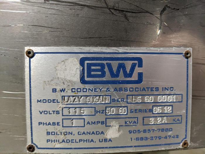 Used BW "Lazy Susan" Accumulation Table