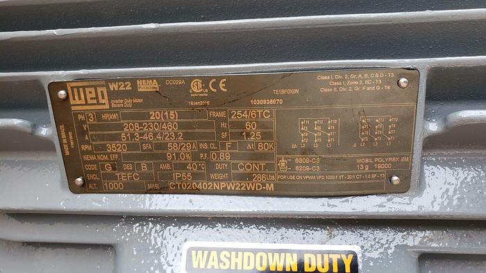 SPXFlow W+ 35/55 Sanitary Centrifugal Pump