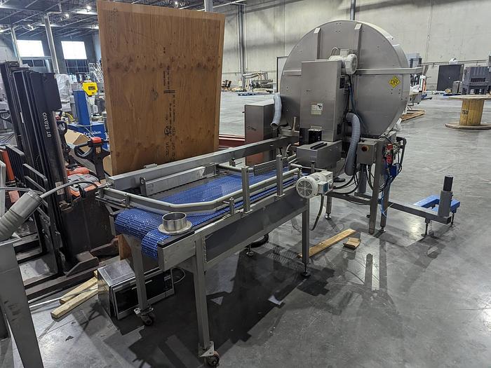 Used McBrady Orbit Bottle Rinser 200