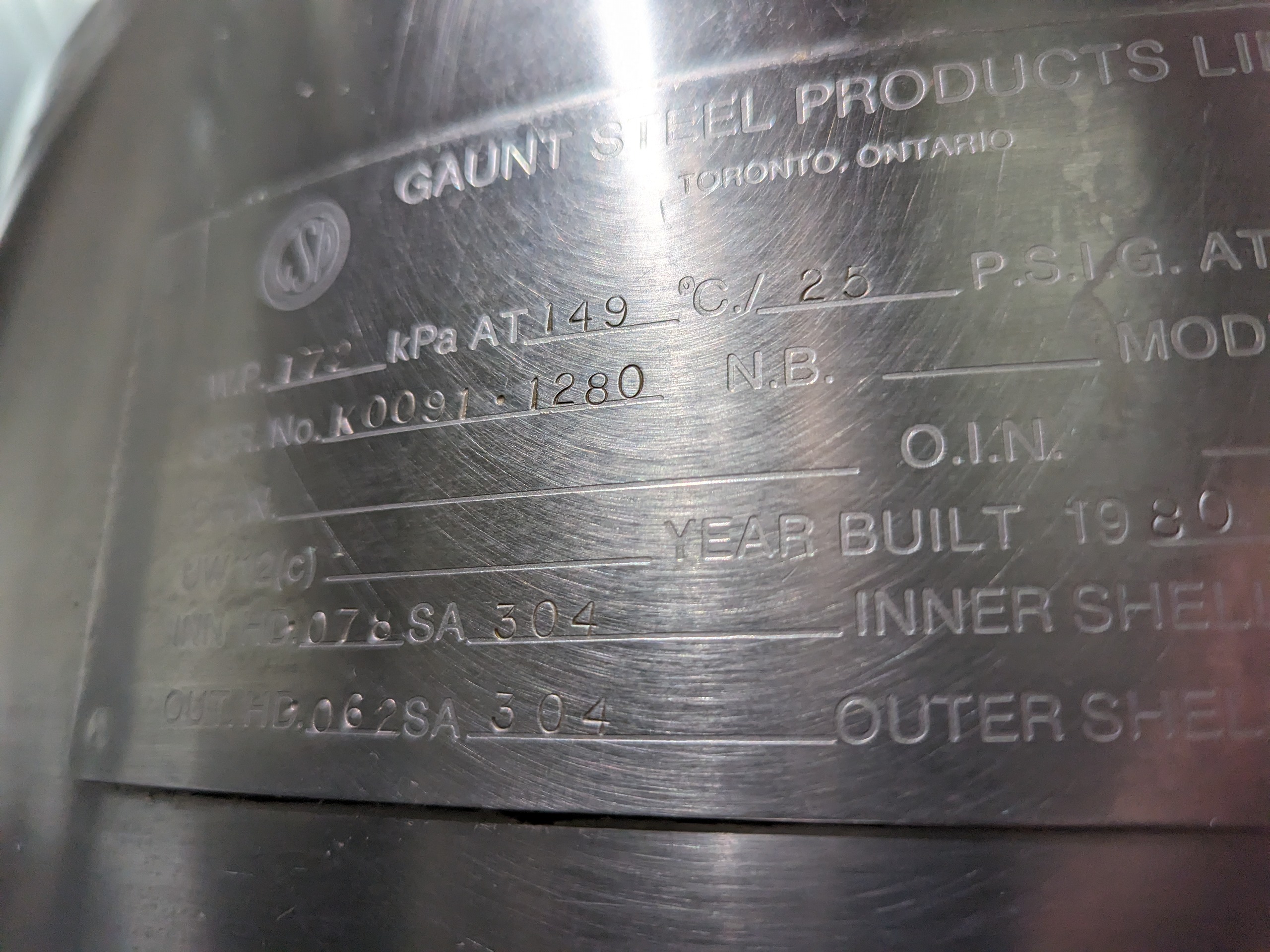 Used Gaunt SS Kettles and Steam Cabinet