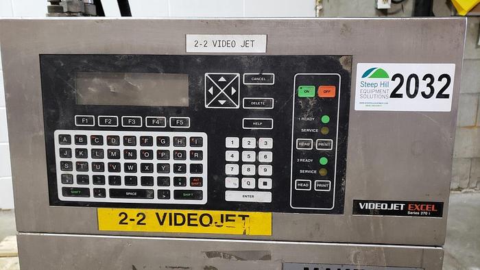 Used Videojet Excel/270i Inkjet Printers