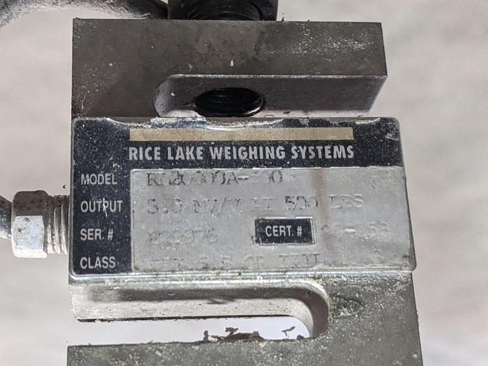 Used 300 Gallon Aluminium Hopper With Load Cells