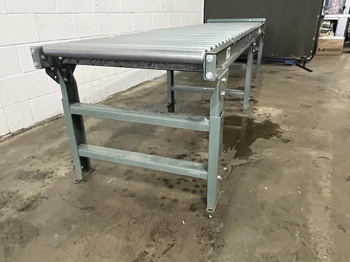 Used 10' Gravity Roller Conveyor