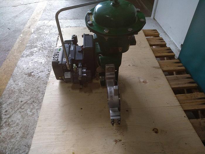 Used Fisher Diaphragm Rotary Actuator