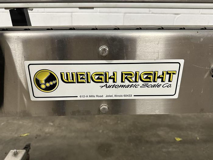 Used Weigh Right HC-10 Indexing Conveyor