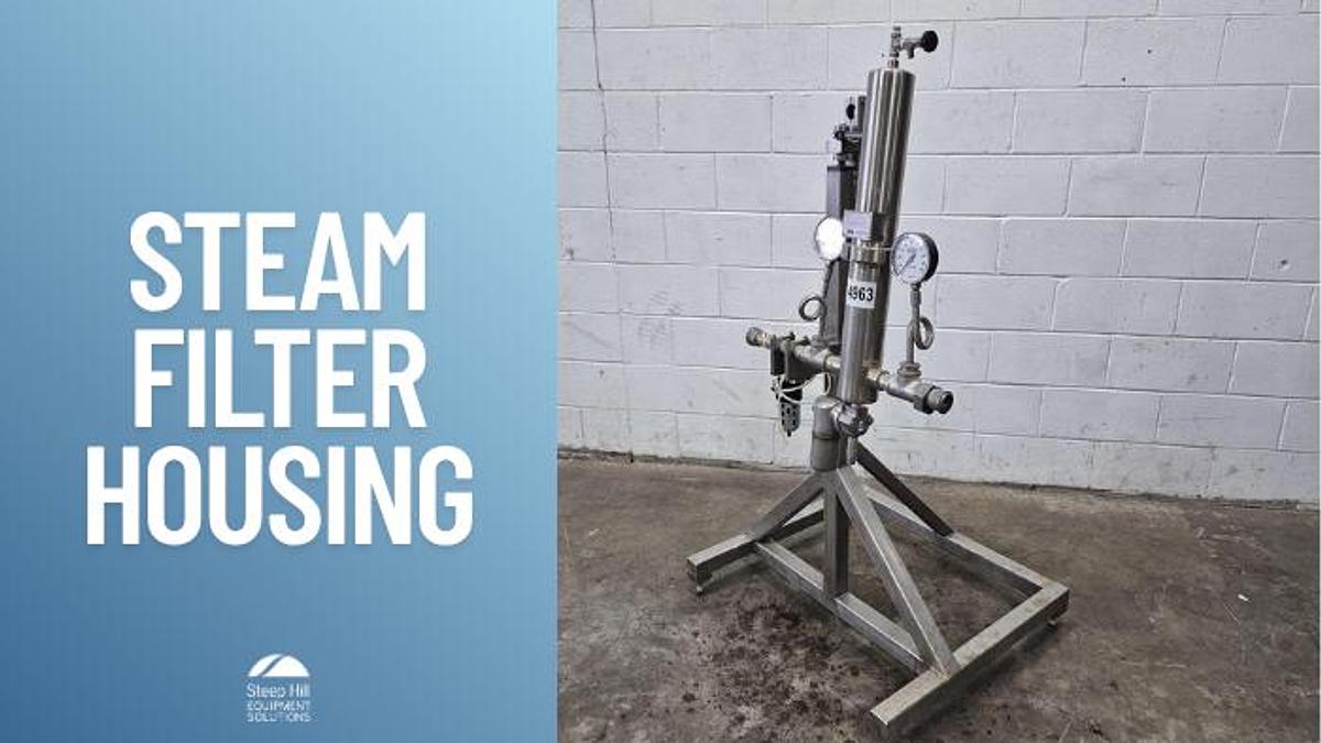 Used Parker Balston 23/75R Steam Filter Housing