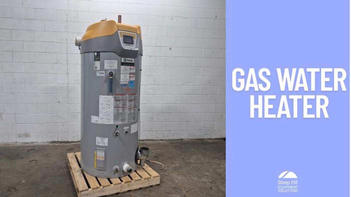 Used A.O. Smith Cyclone MXi Gas Water Heater