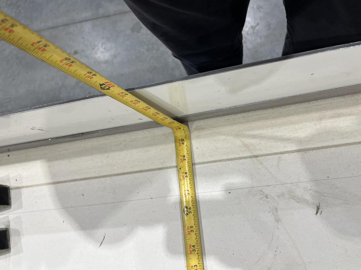 Used 18.5ft Flat Belt Conveyor