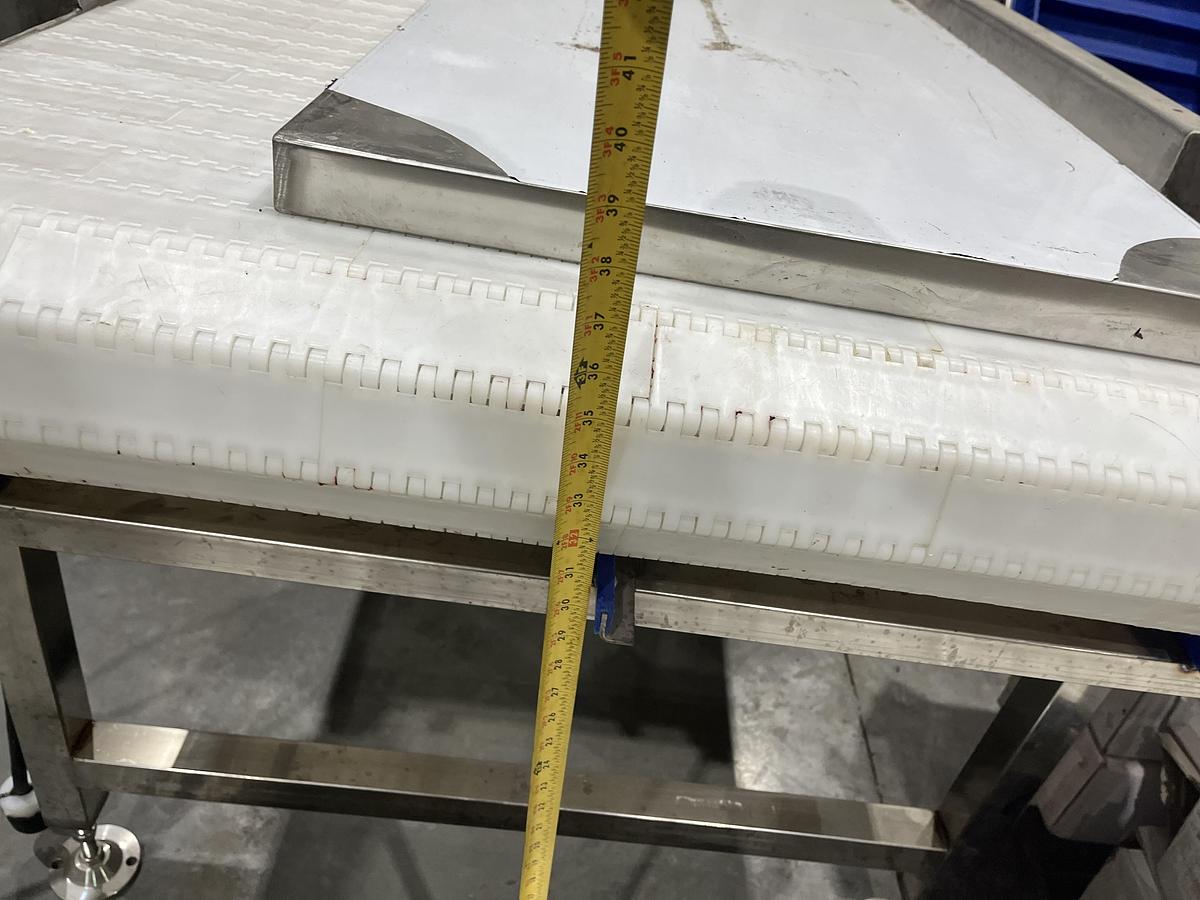Used 13ft Incline Modular Belt Conveyor
