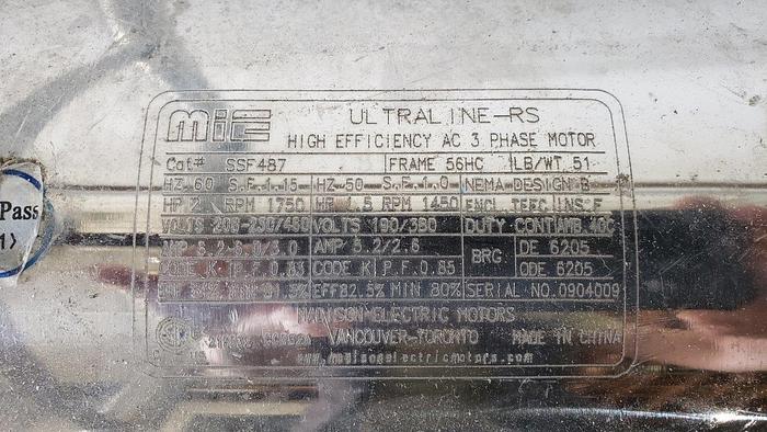 Used Waukesha 30 Sanitary Pump