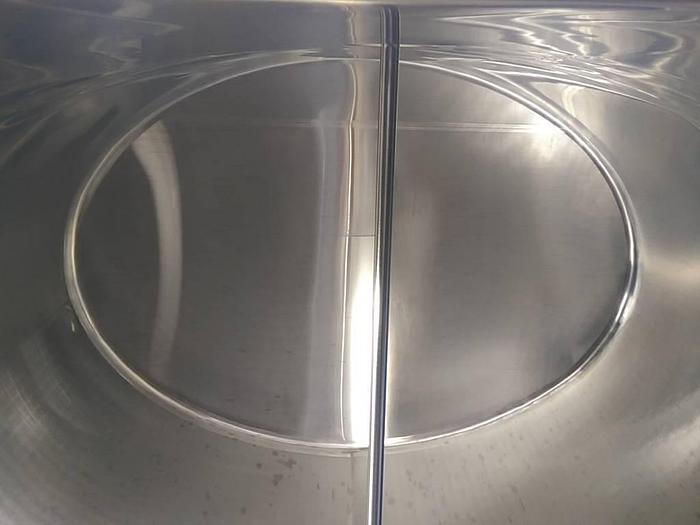 Used Paul Mueller 1250 Gallon SS Horizontal Tank