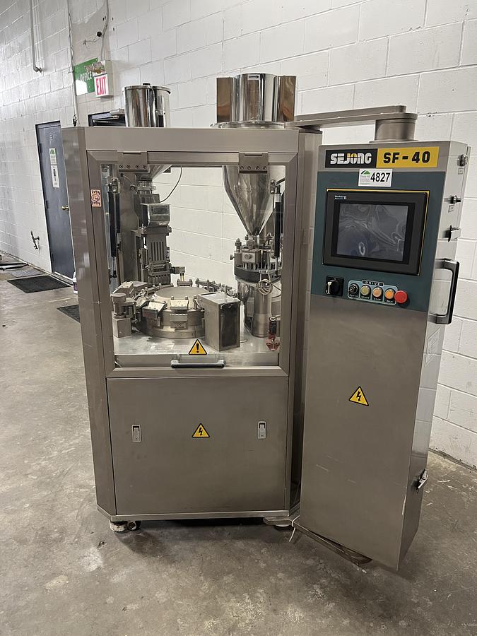 Used Sejong SF-40 Capsule Filler