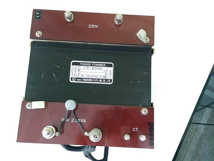 Used Yoshikawa Transformer 2.5kva 1Ph 230-40V