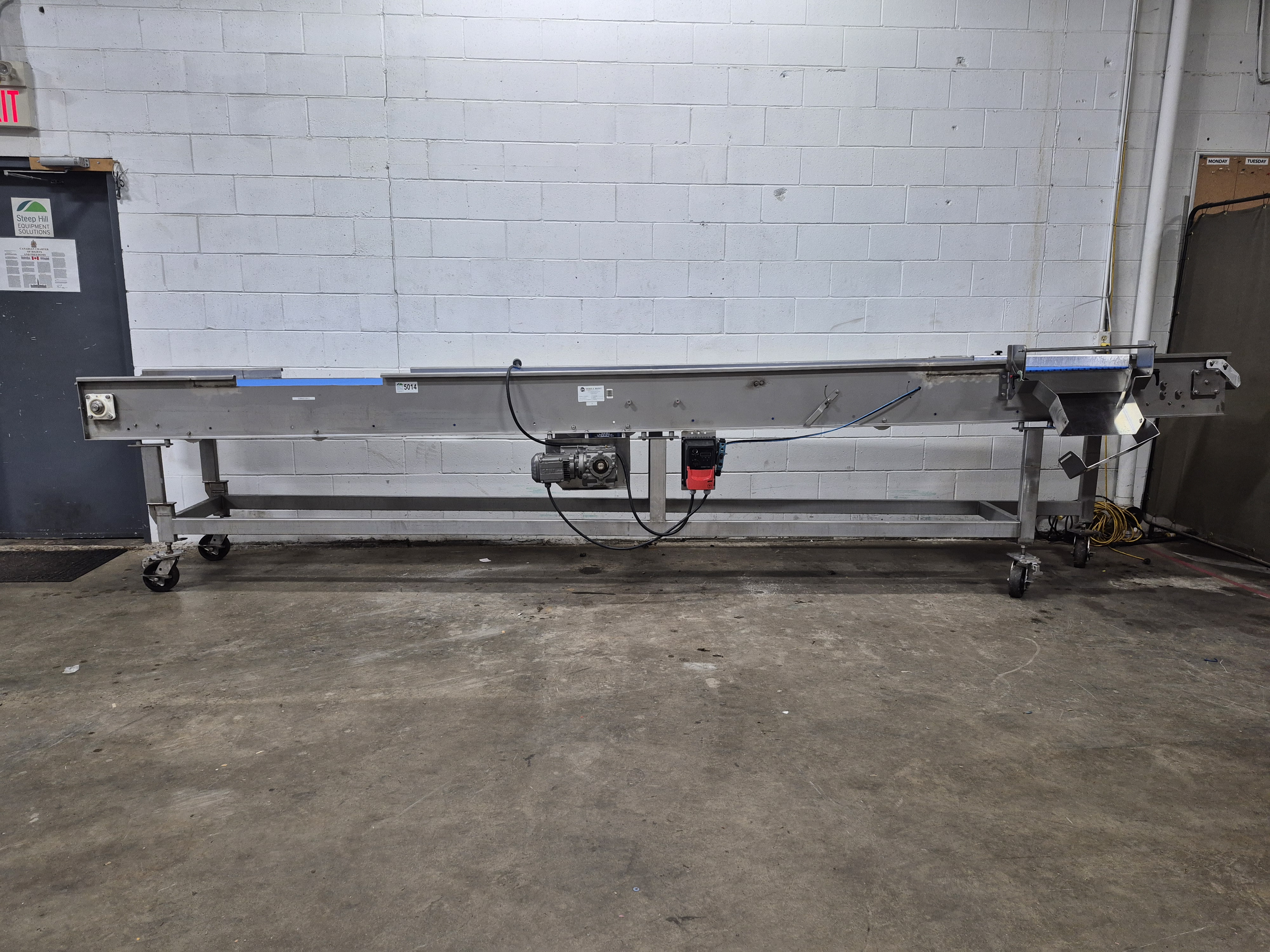 Used George A. Wright 17.5 Feet Conveyor 