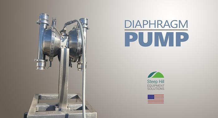 Used Murzan SS Diaphragm Pump