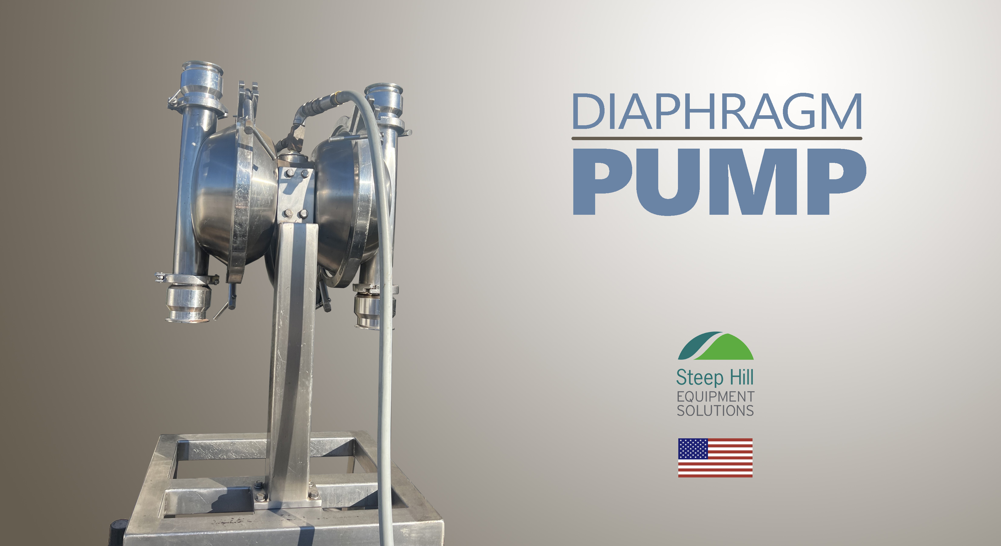 Used Murzan SS Diaphragm Pump