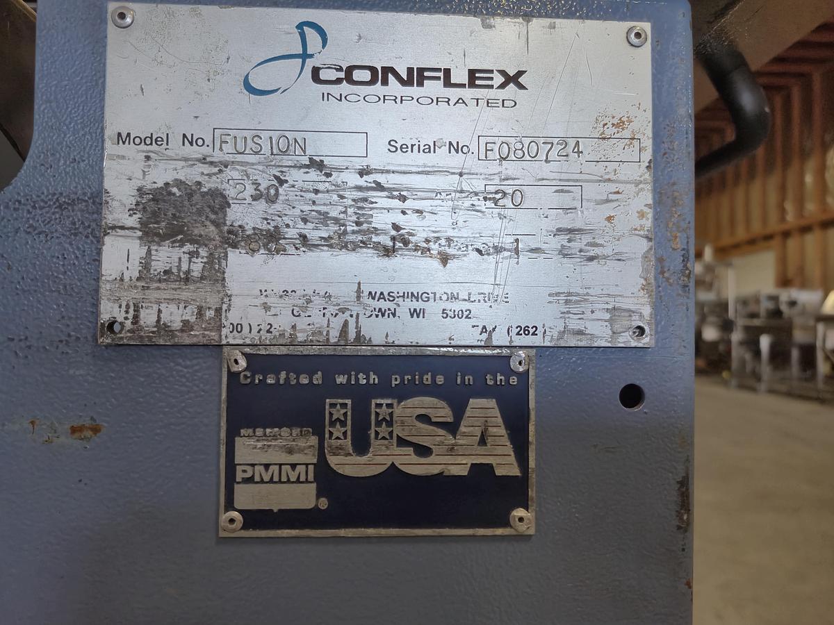 Used Conflex Fusion Automatic Side Seal Shrink Wrapper