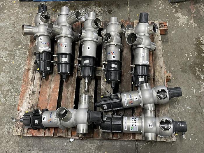 Used APV DA34-3 Double Seat Mix Proof Valve