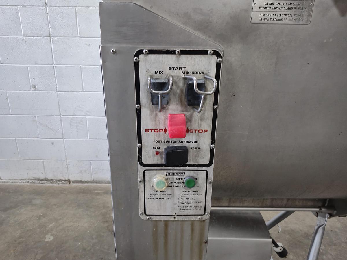 Used Hobart Commercial Meat Mixer-Grinder