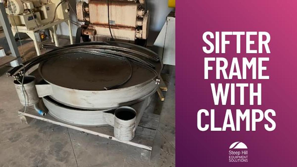 Used Sweco 60" Sifter Frame with Clamps