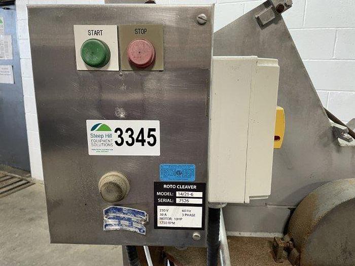 Used Rotocleaver III Frozen Meat Breaker