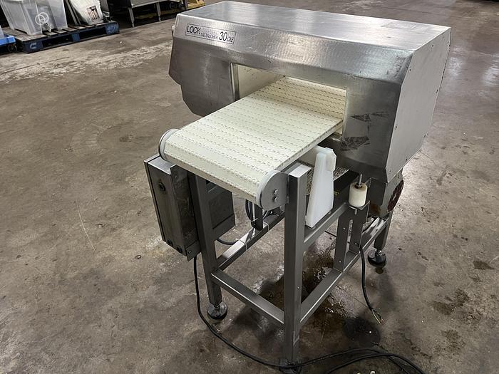 Used LOCK 30 CXE Metal Detector + 3' Conveyor