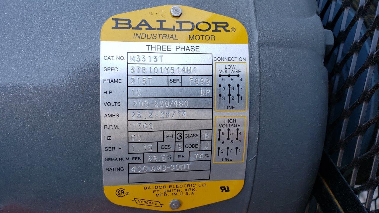 Used Devair 120 Gallon Air Compressor