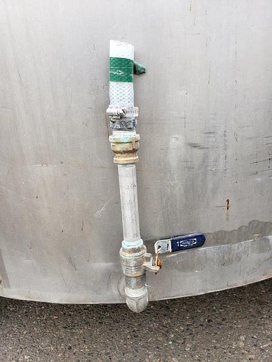 Used 800 Gal SS Jacketed Holding Tank