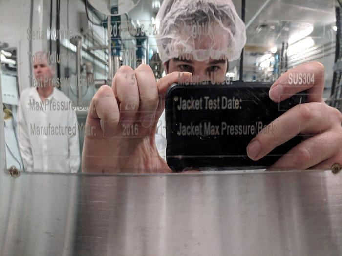 Used Vertical SS Mixing Tanks