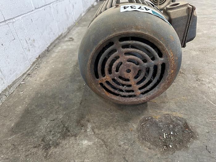 Used Leeson 10 HP Electric Motor