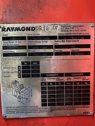 Used Raymond Stand-Up Electric Forklifts