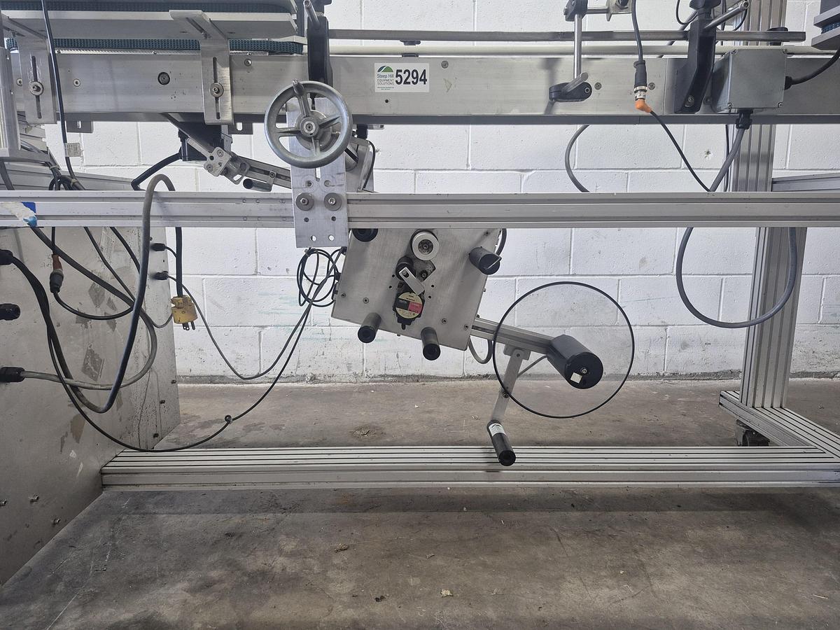 Used Associated Two-Head Top & Bottom Labeller