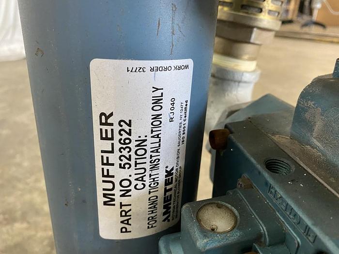 Used Ametek Rotron DR606 Regenerative Blower