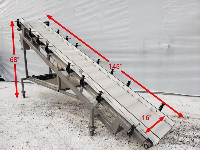 Used 12' Incline Conveyor