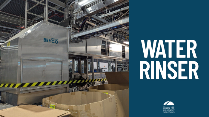 Used Bevco Lowerater Water Rinser